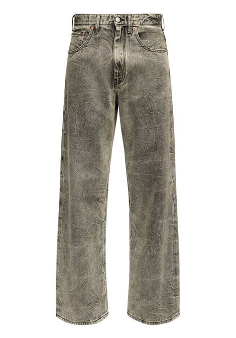 jeans 5 pocket donna grigio in cotone MM6 MAISON MARGIELA | S52LA0236 M30011860